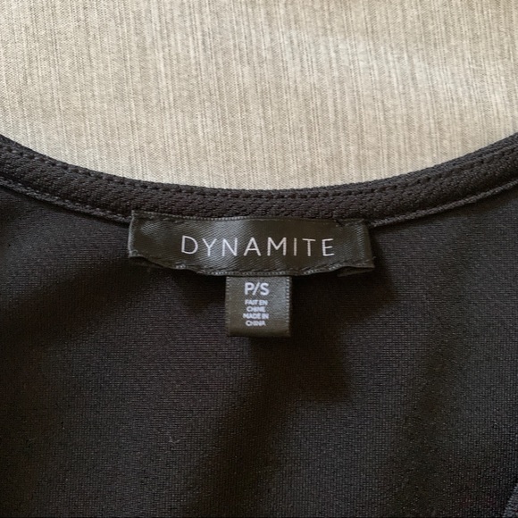 Dynamite - Lace-up Long Sleeve Bodysuit - Picture 4 of 4